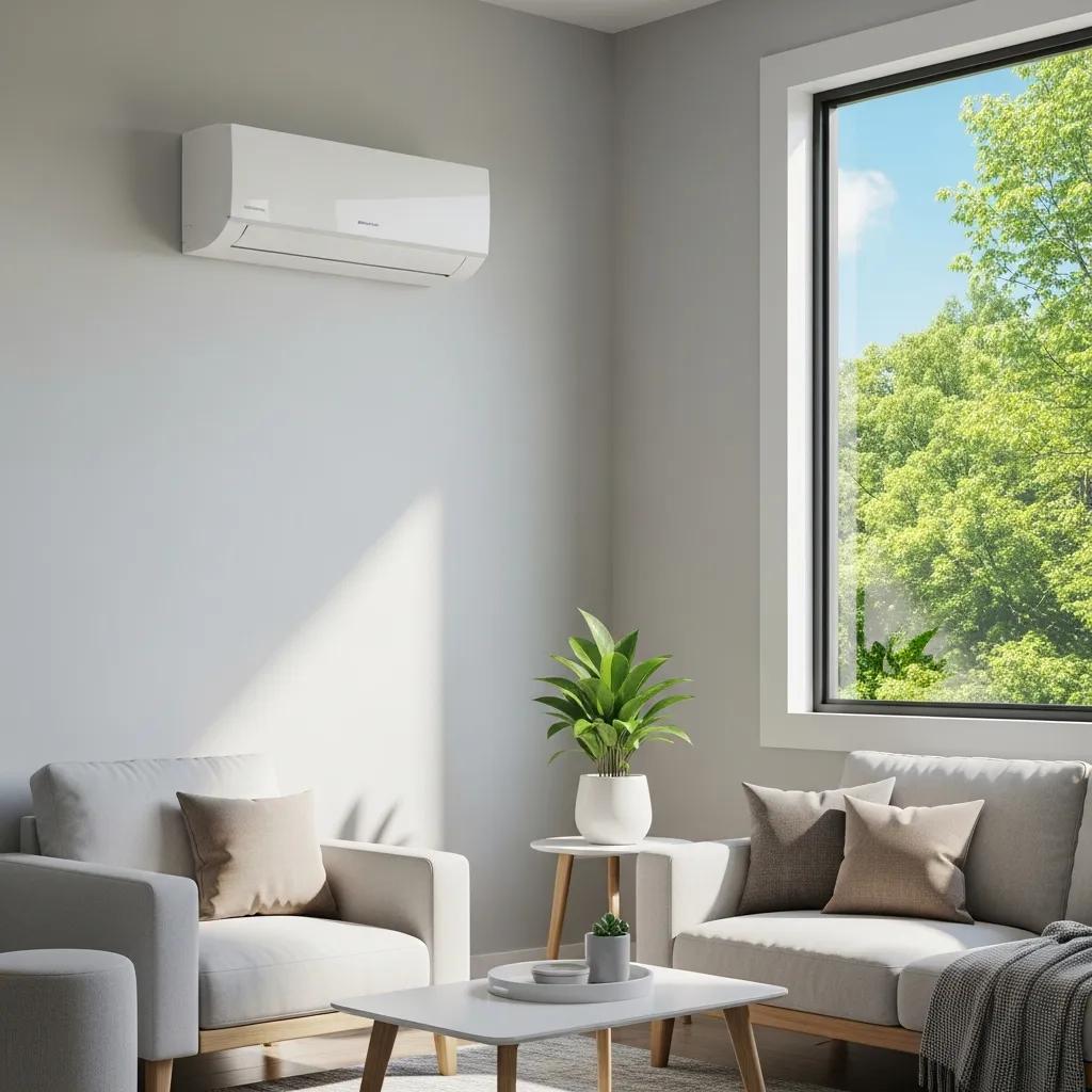 ductless mini split air conditioning system installed in a modern greenville home edb81584 489d 41c6 a7a8 d7ac101f30ad